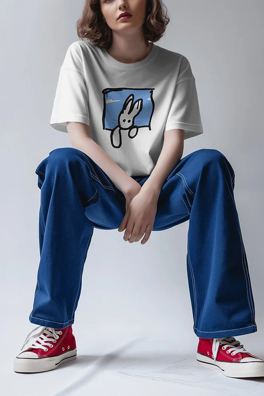 Zero Bunny Oversized T-Shirt