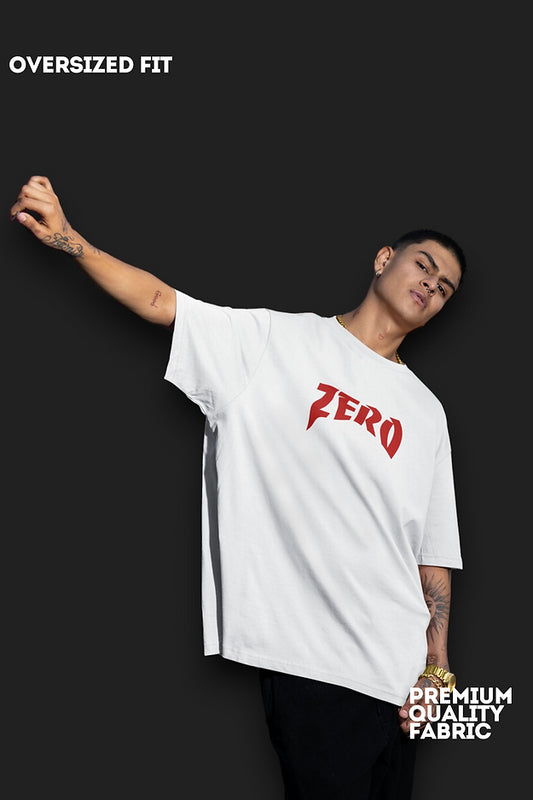 Red Zero Astro Oversized T-Shirt