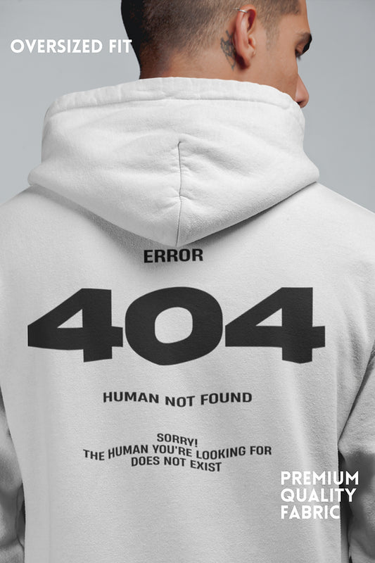 404 Error Oversized Hoodie