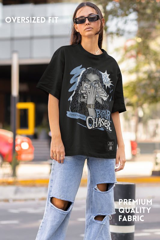 Zero Corner Authentic Paper Chaser Oversized T-Shirt