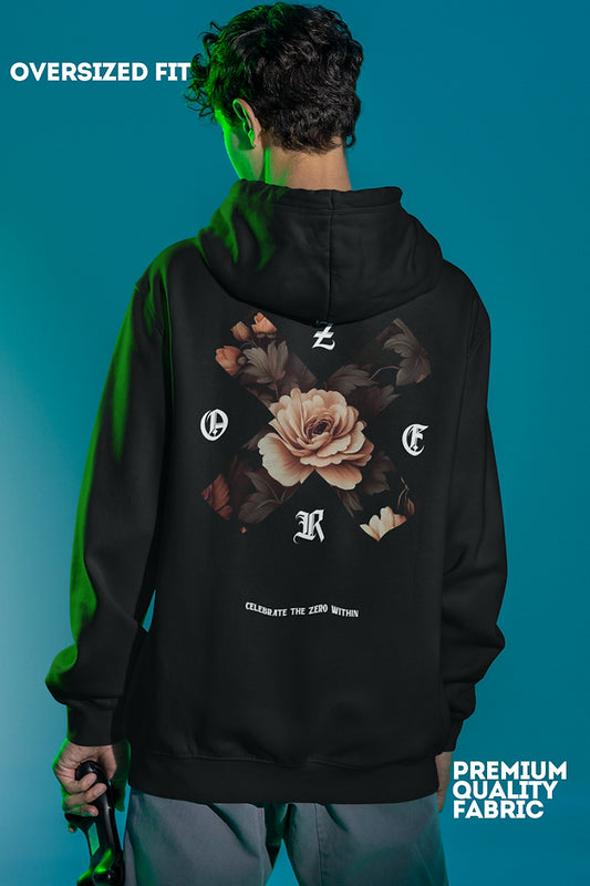 Zero Floral Oversized Hoodie