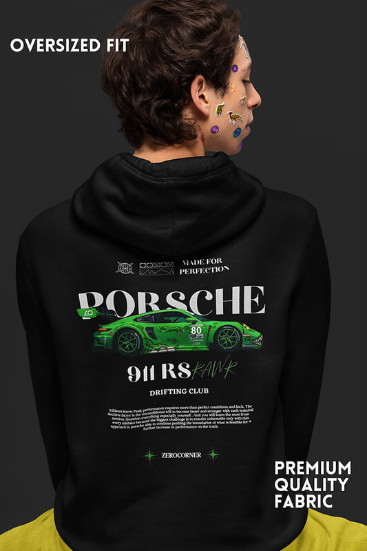 Speed Corner Porsche Oversized Hoodie