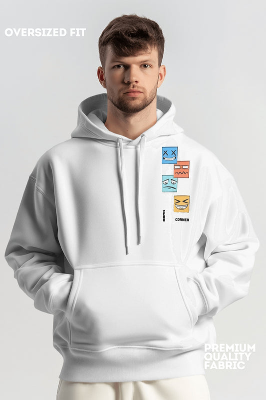 Zero Smiley Oversized Hoodie