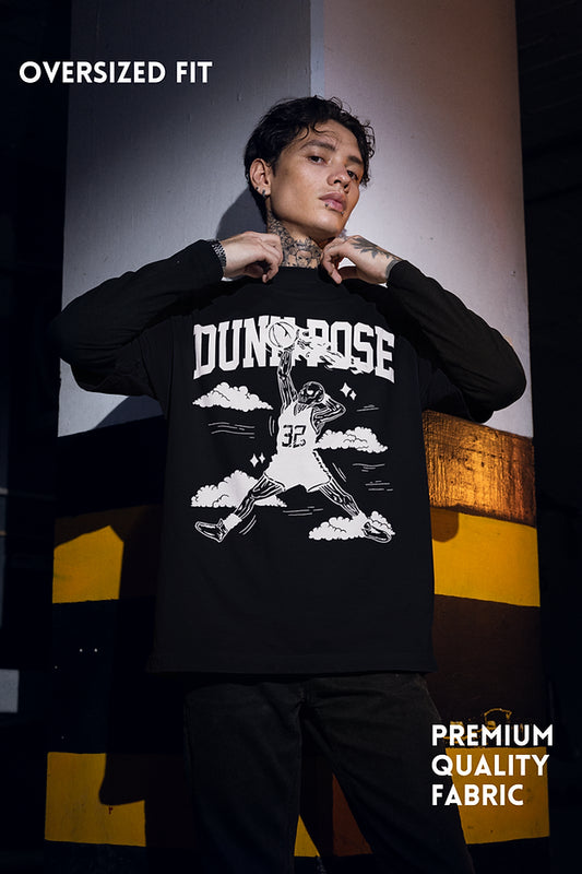 Dunk rose Oversized Tee