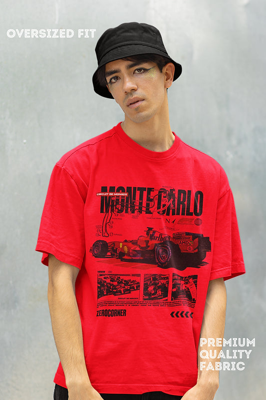 Speed Corner Monte Carlo Edition Oversized T-Shirt