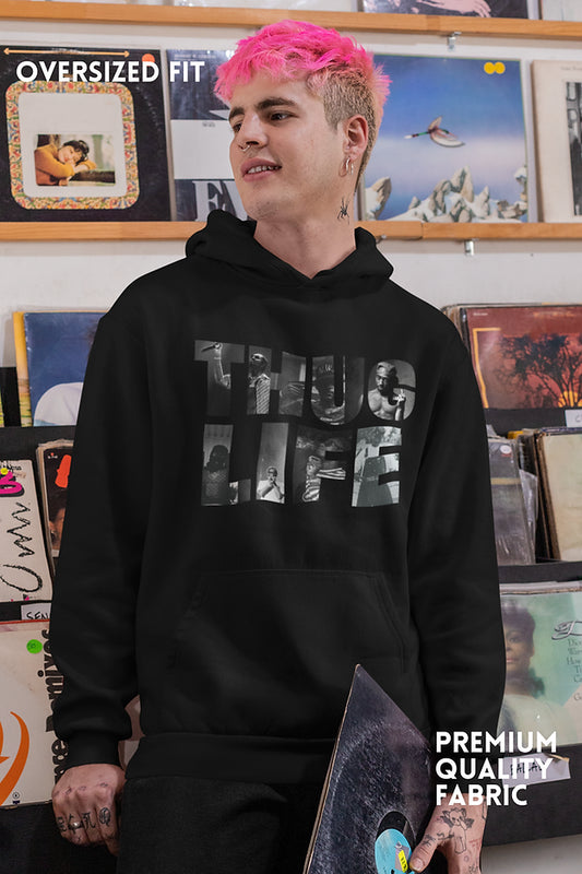 Thug Life Oversized Hoodie