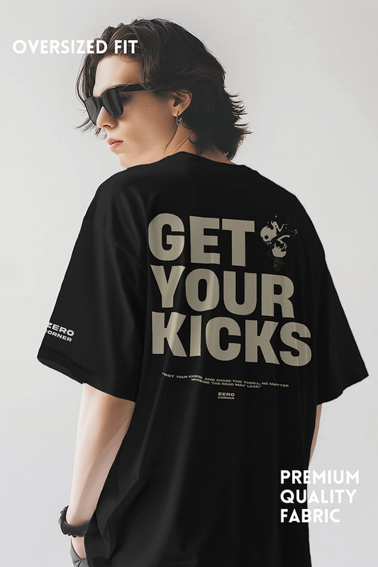 Get Your Kicks Oversized Tee